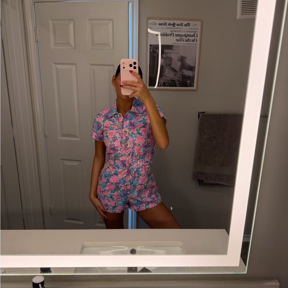 Show me your Mumu floral romper